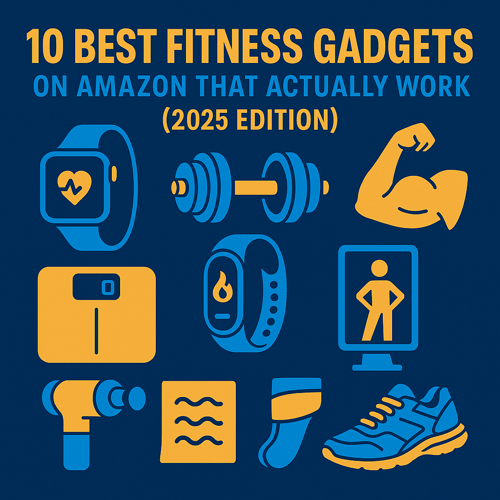 🏋️♂️ 10 Best Fitness Gadgets on Amazon That Actually Work (2025 Edition)