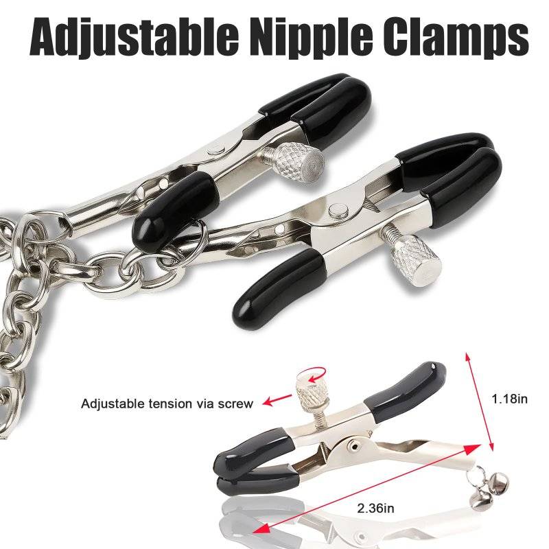 4PCS Nipple Clamps