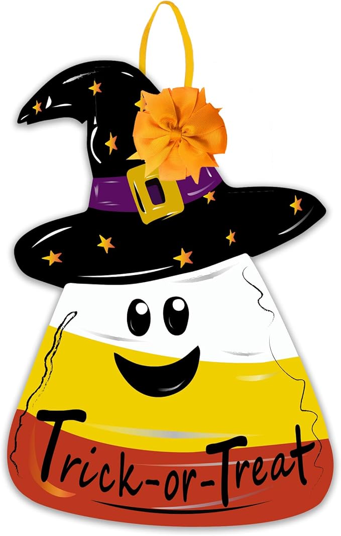 ✨ $5.00 Now – Halloween Trick or Treat Door Hanger Sign | Spooky Front Door Decor! ✨ 🧾 50% off with code: QXMYZRV8 🛒 Grab it here: