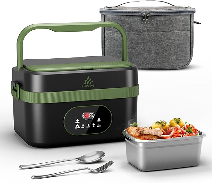 ✨ $70.00 Now – Cordless Heated Lunch Box with Smart Timer | Keep Your Meals Warm On-the-Go! ✨ 🧾 50% off with code: ELNDDX6E 🛒 Grab it here: