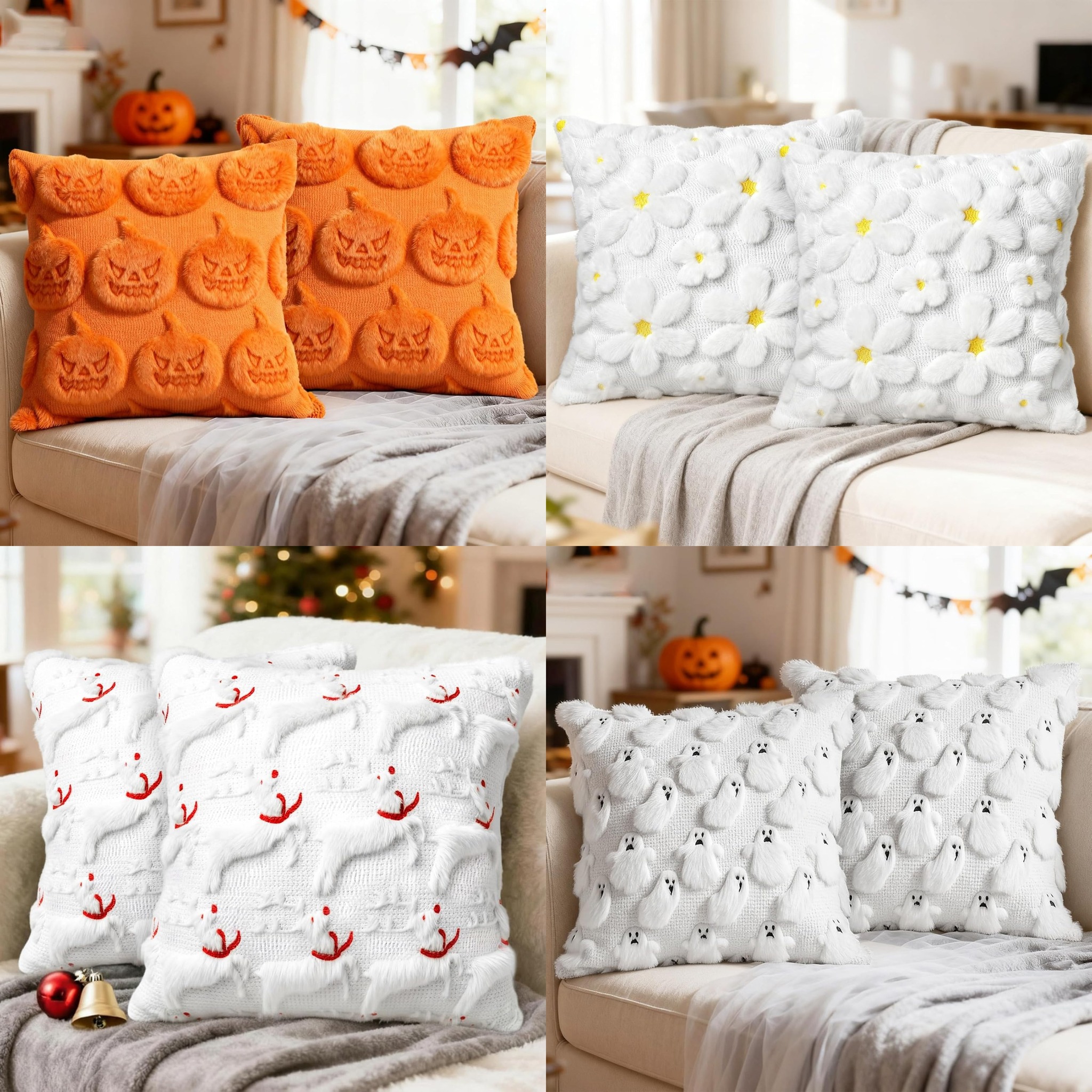 Throw Pillow Covers 18x18 Inch Set of 2 FOR 5.99 ( REG 9.99 ) C0DE: RZWGAKIJ   CODE AUTO DEDUCT AT CHECKOUT