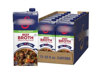 G000! WILL SELL OUT! 😱😱 11.64 [Reg 30.24] 12-Pack Beef Broth
