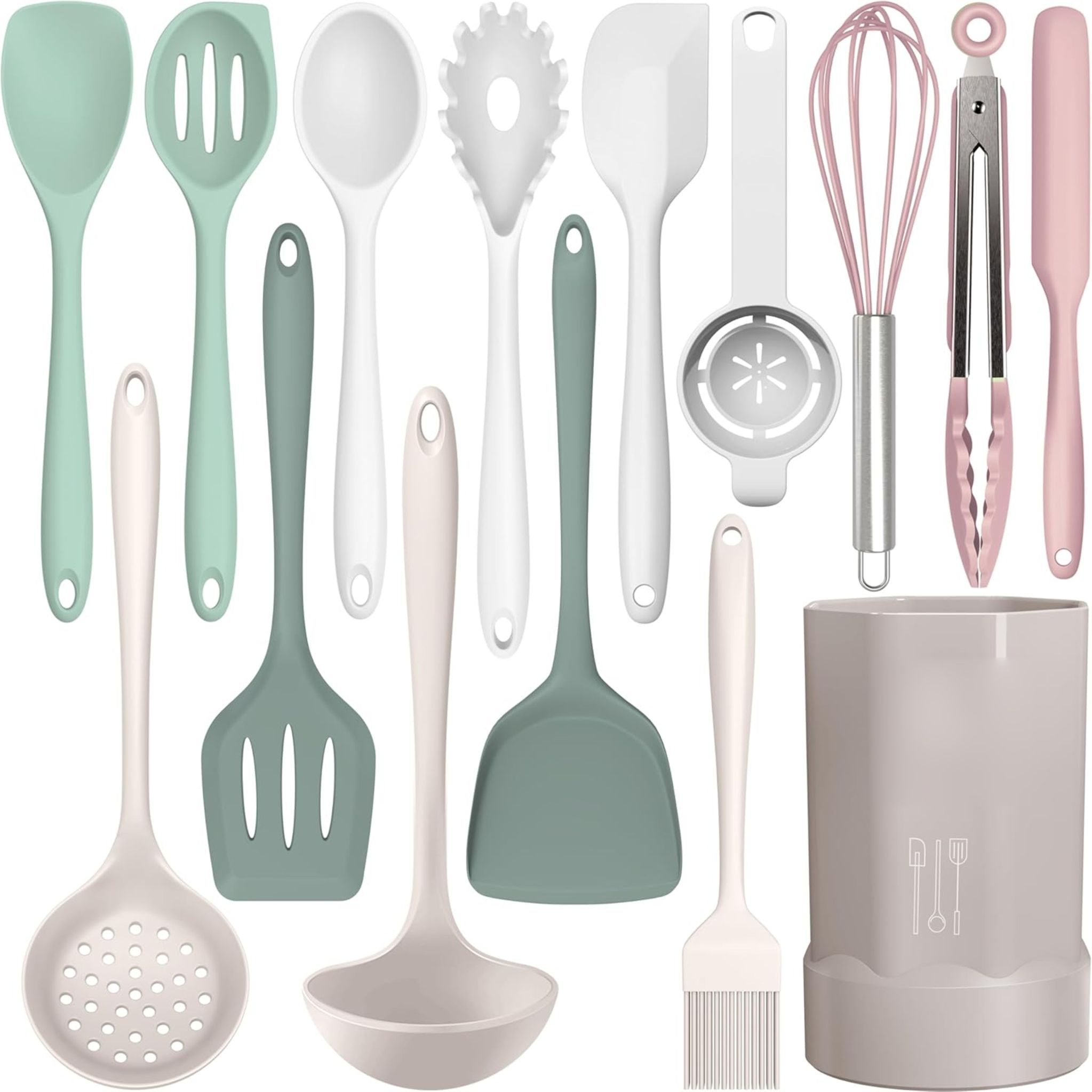 Silicone Cooking Utensils Set STARTING AS LOW AS 19.84