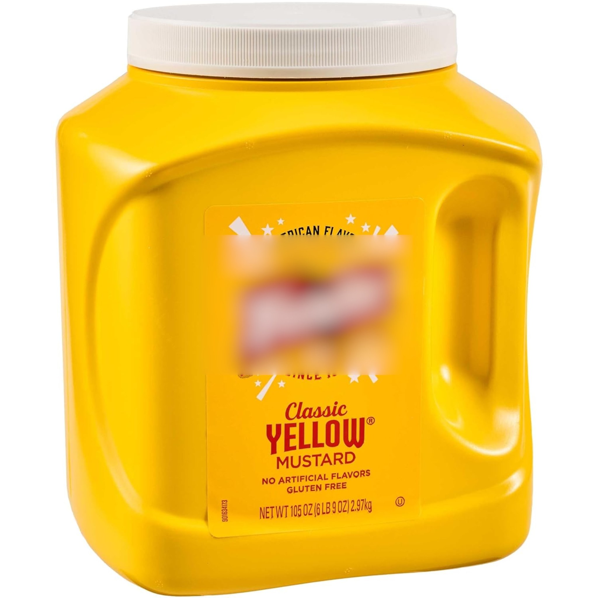 STOCK UP 💃🏻🤩 As Low 4.28  with check0ut via Sub & Save Classic Yellow Mustard, 105 oz