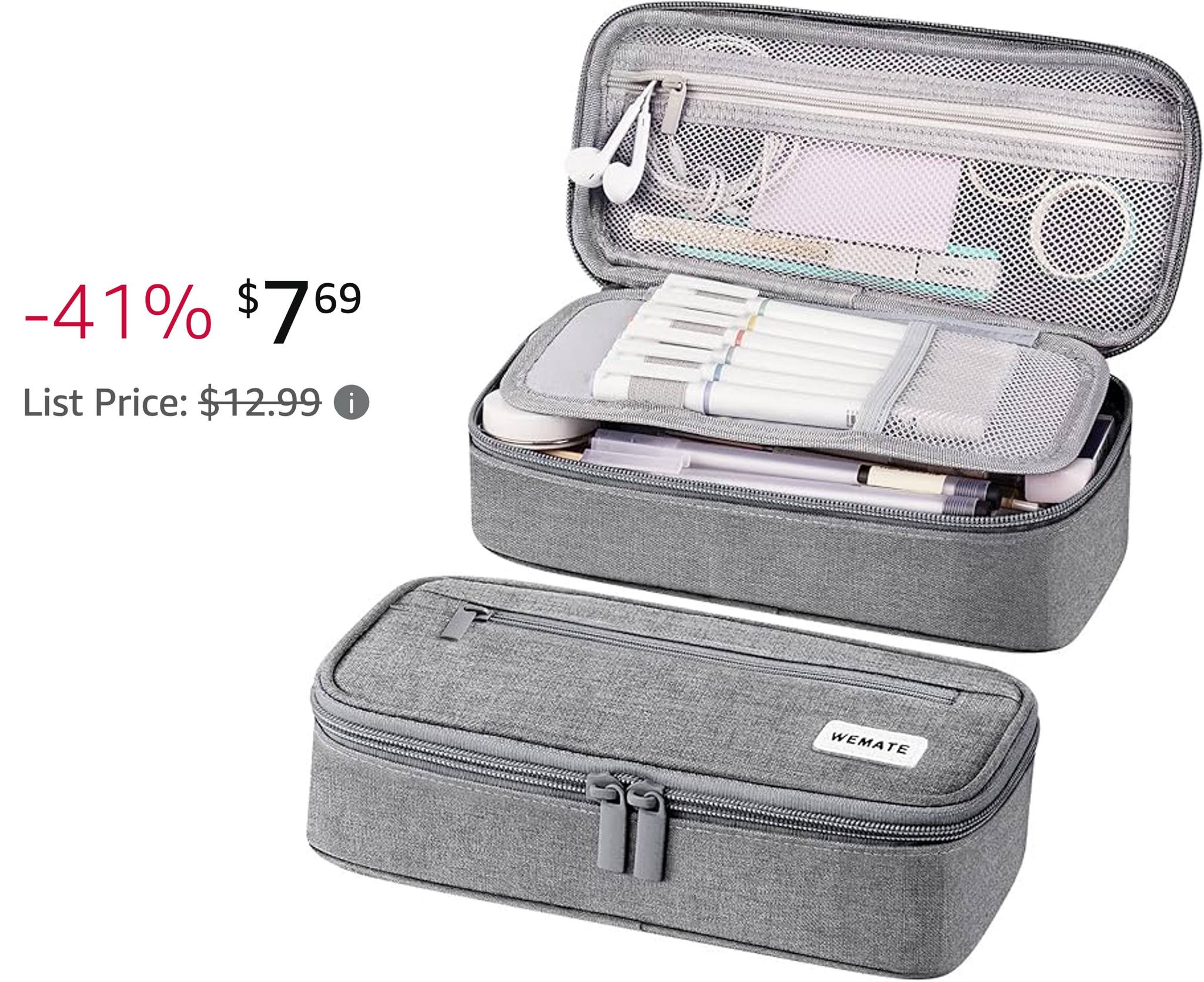 Pencil Case, Large Storage Organizer!!⬇️