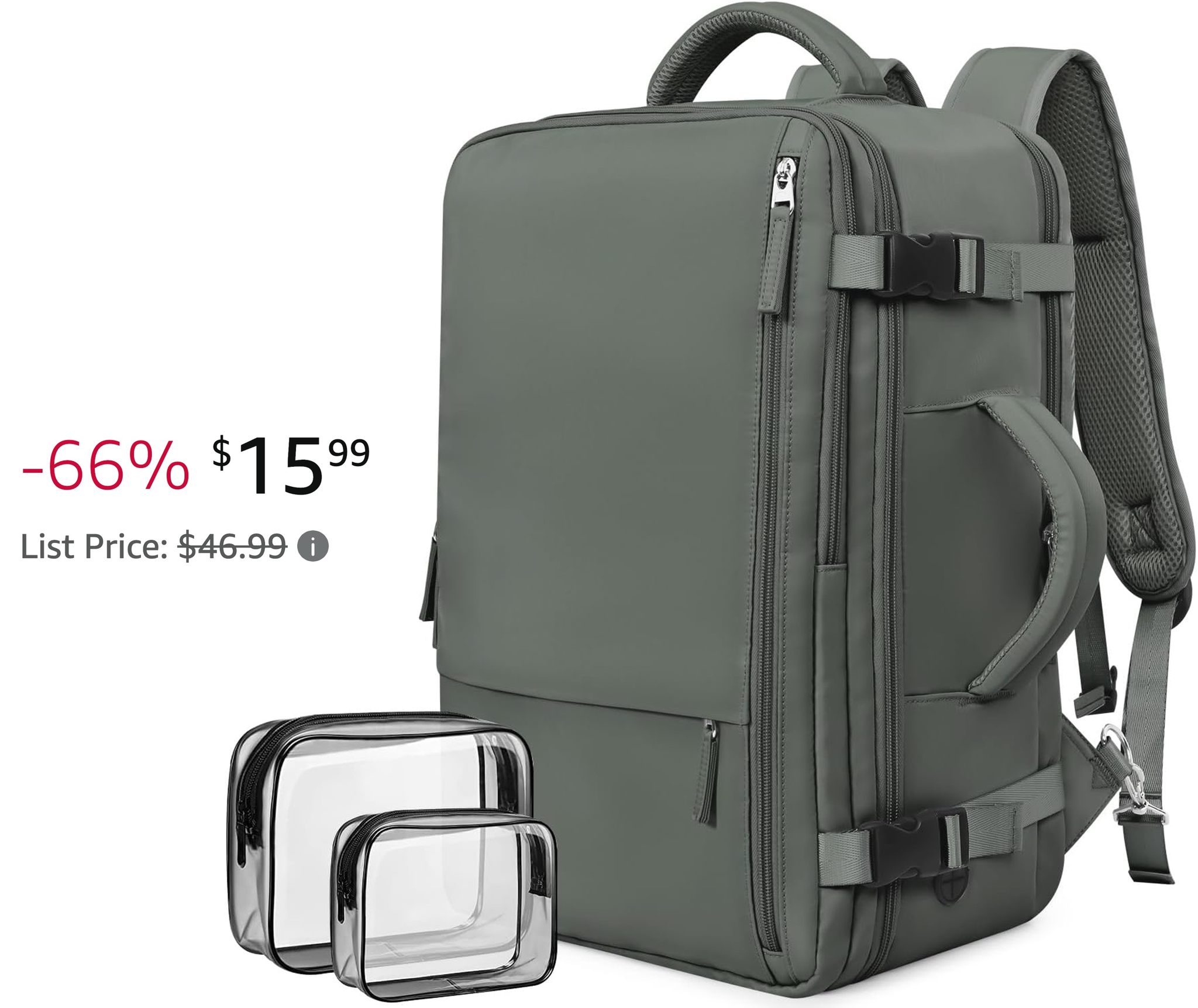 Carry-on Backpack Bag Luggage!!
