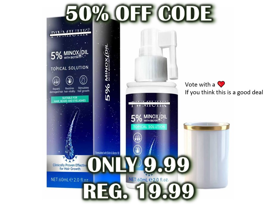 5% Minoxidil Spray Hair Regrowth Treatment Serum