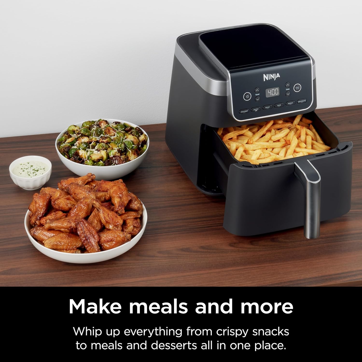 🍟 Ninja | Air Fryer | 6.5 QT Pro XL Capacity