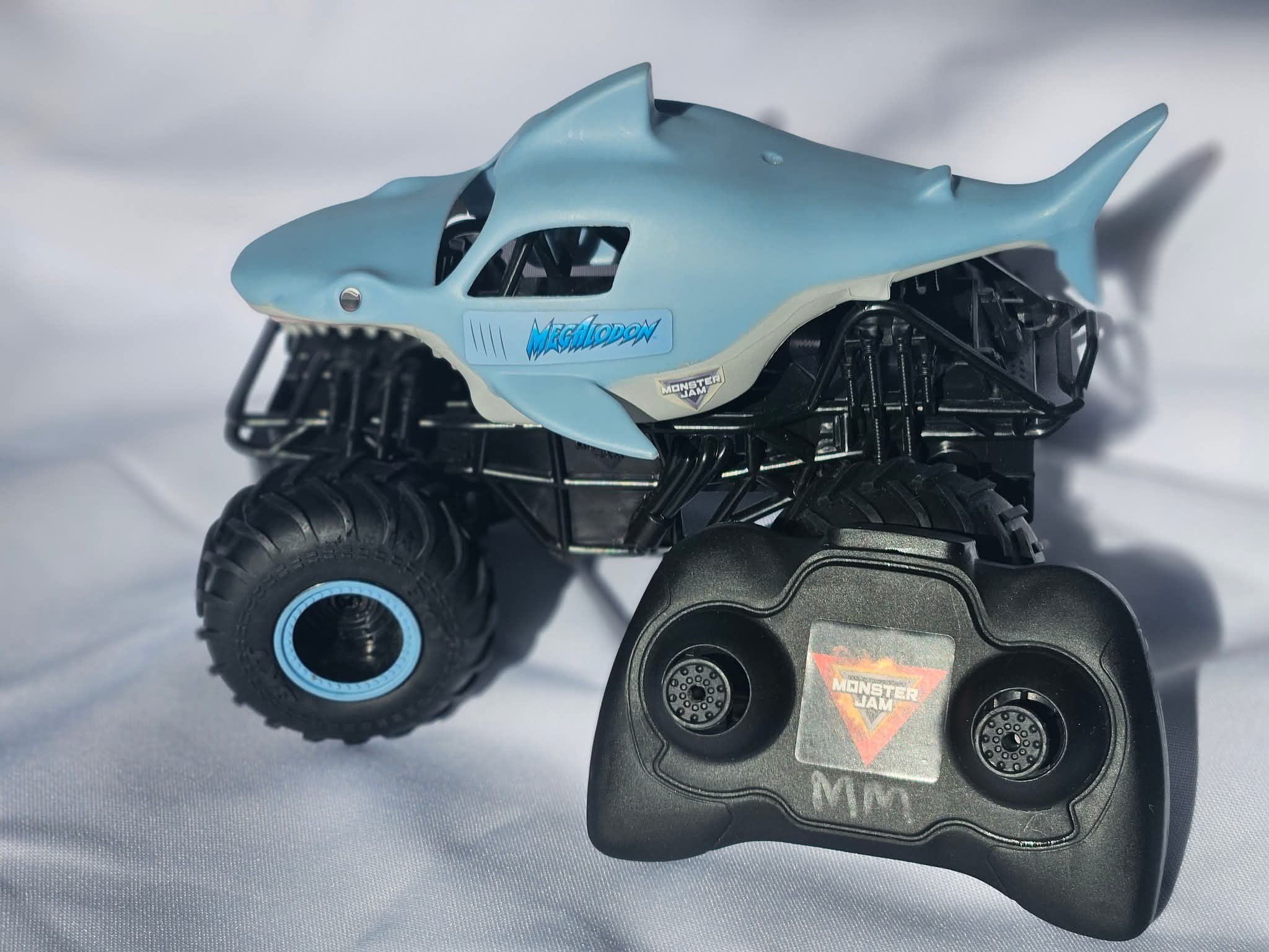 COUPON 🤩 Monster Jam, Official Megalodon Remote Control Monster Truck