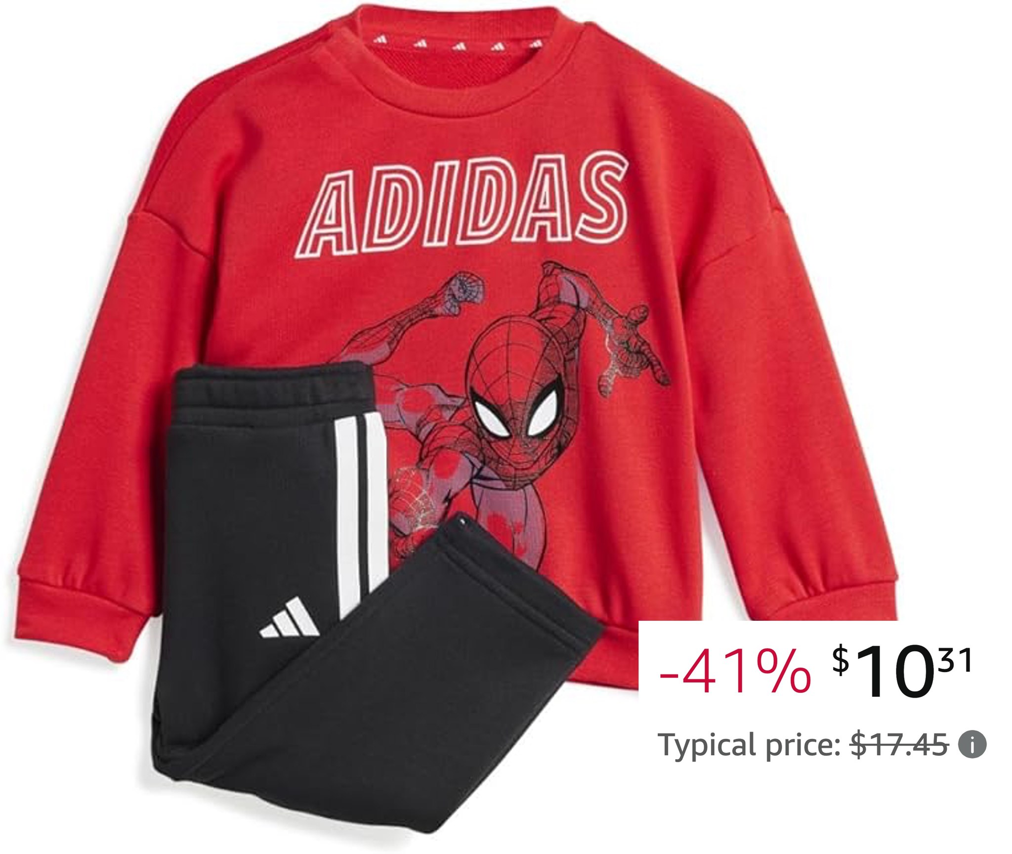 adidas Baby Marvel Spider-Man Jogger Set