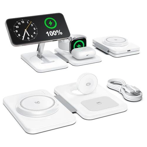 50% off 3 in 1 Magnetic Wireless Charger Station