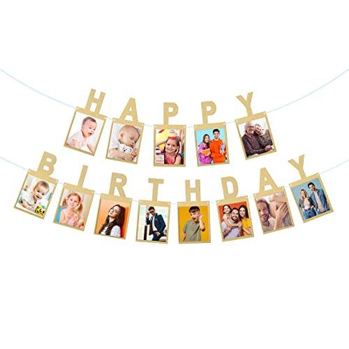 50% off Gold Birthday Banner
